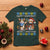 Cat Merry Christmas Happy Hanukkah T Shirt Jewish Christian Ugly Hanukkah - Wonder Print Shop