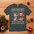 Cat Merry Christmas Happy Hanukkah T Shirt Jewish Christian Ugly Hanukkah - Wonder Print Shop
