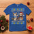 Cat Merry Christmas Happy Hanukkah T Shirt Jewish Christian Ugly Hanukkah - Wonder Print Shop
