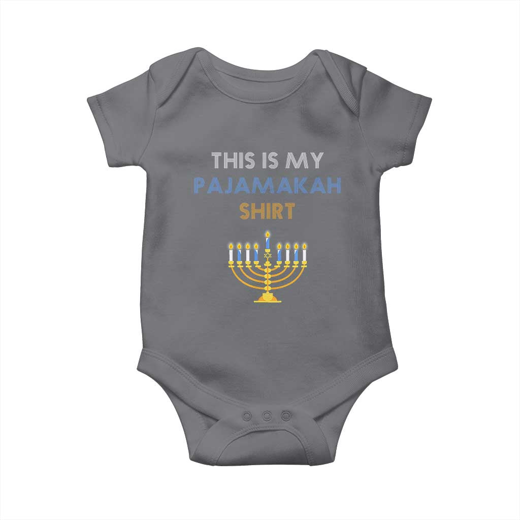 Funny Hanukkah Pajama Baby Onesie This is My Pajamakah Gift