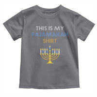 Funny Hanukkah Pajama Toddler T Shirt This is My Pajamakah Gift