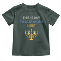 Funny Hanukkah Pajama Toddler T Shirt This is My Pajamakah Gift