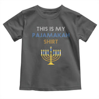 Funny Hanukkah Pajama Toddler T Shirt This is My Pajamakah Gift