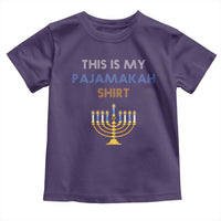 Funny Hanukkah Pajama Toddler T Shirt This is My Pajamakah Gift