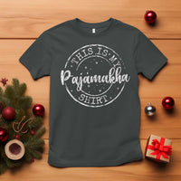 Funny Hanukkah T Shirt This is My Pajamakah Pajama Gift - Wonder Print Shop