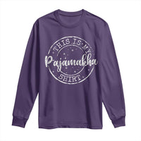 Funny Hanukkah Long Sleeve Shirt This is My Pajamakah Pajama Gift