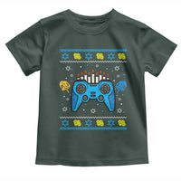Happy Hanukkah Toddler T Shirt Jewish Video Game Gamer Ugly Hanukkah Chanukah