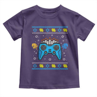 Happy Hanukkah Toddler T Shirt Jewish Video Game Gamer Ugly Hanukkah Chanukah