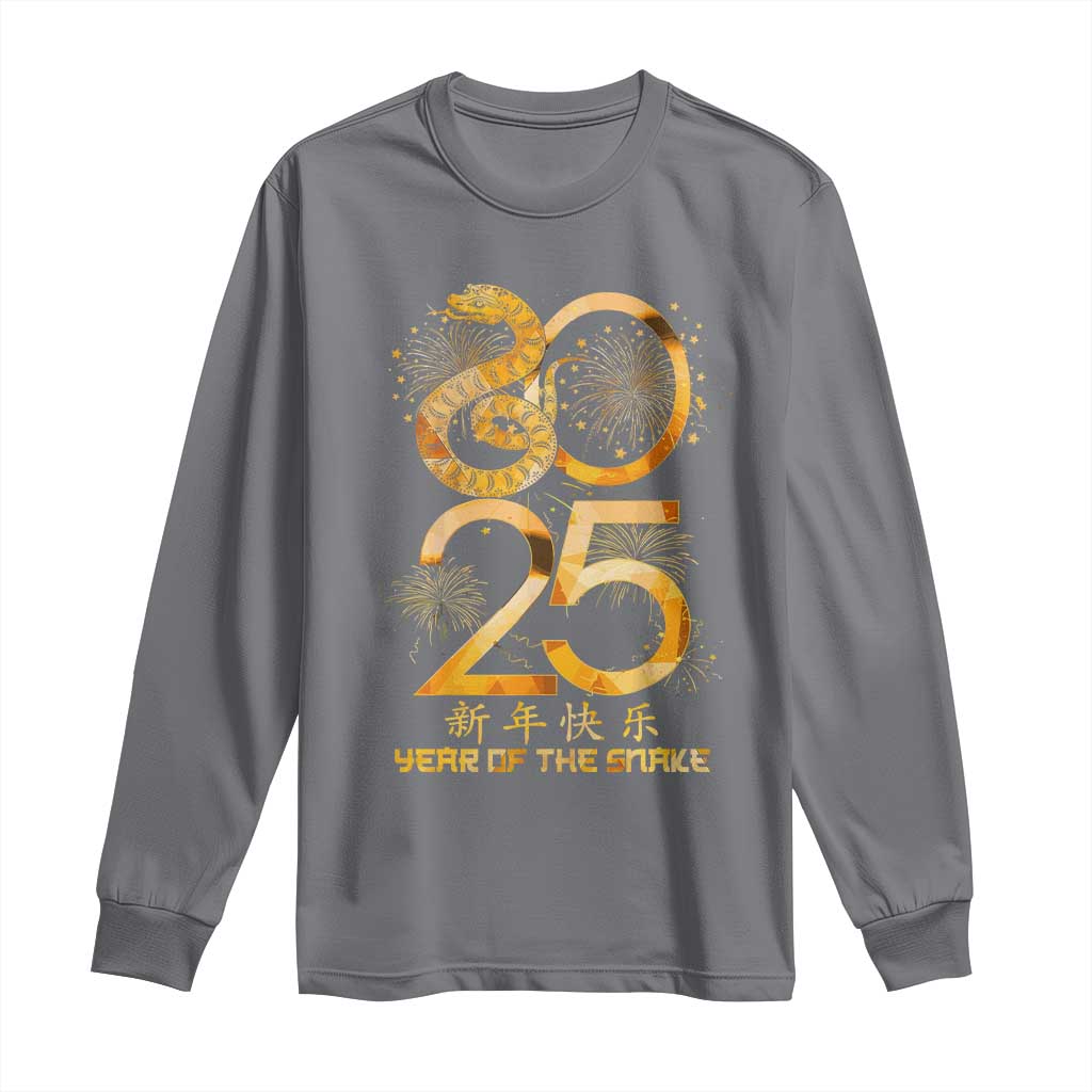 Lunar New Year 2025 Long Sleeve Shirt Chinese Year Of The Snake