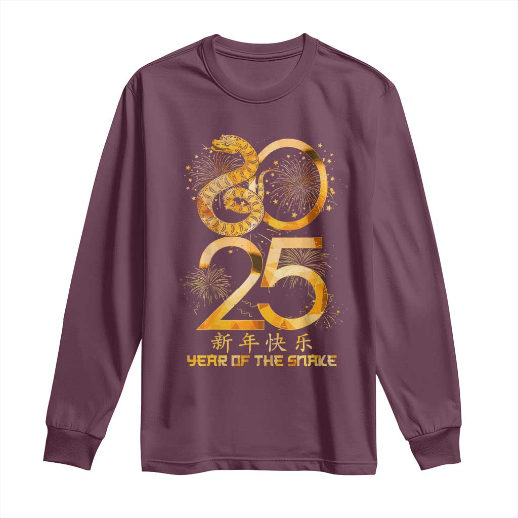Lunar New Year 2025 Long Sleeve Shirt Chinese Year Of The Snake