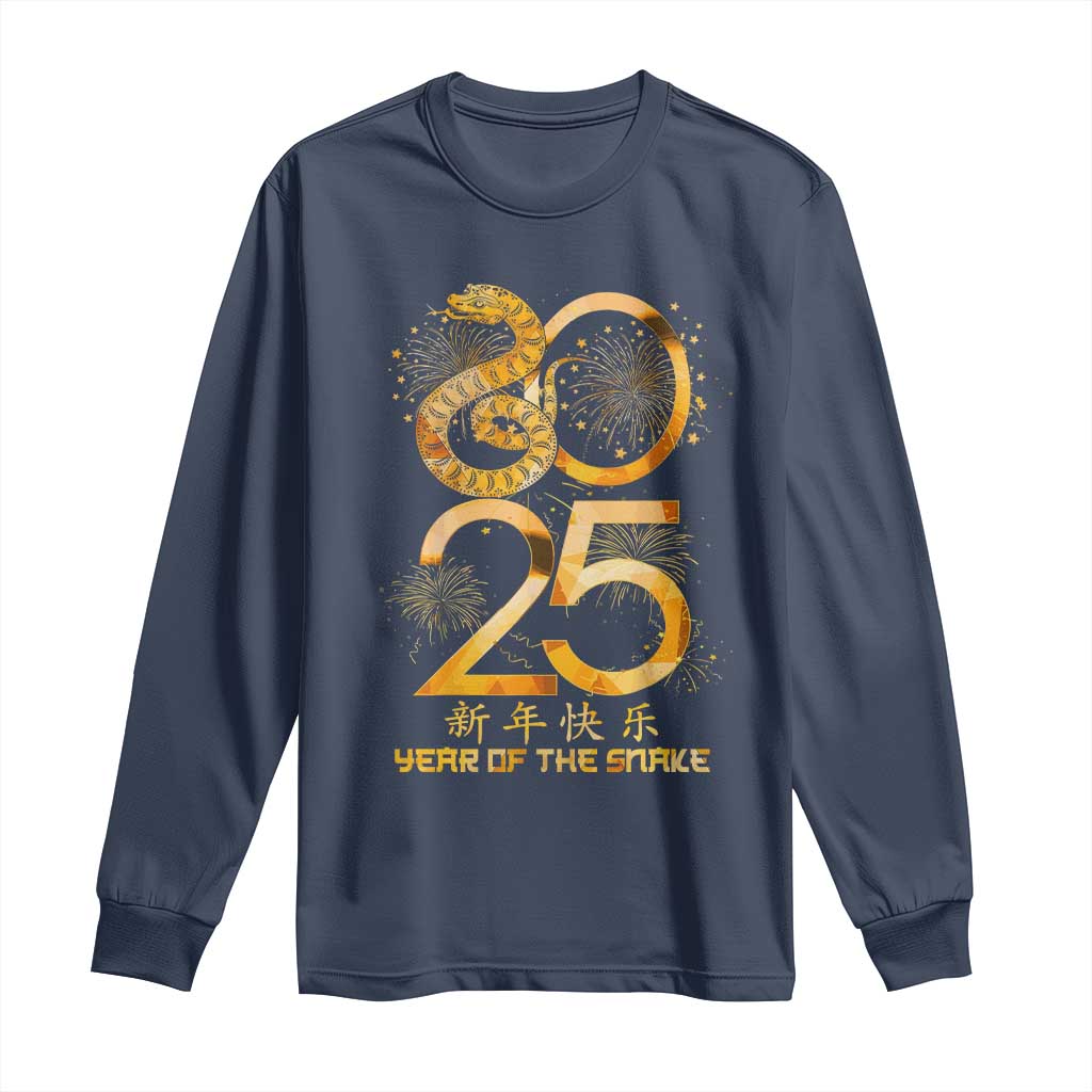 Lunar New Year 2025 Long Sleeve Shirt Chinese Year Of The Snake