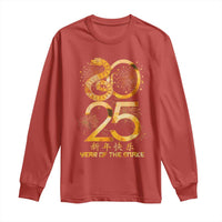 Lunar New Year 2025 Long Sleeve Shirt Chinese Year Of The Snake