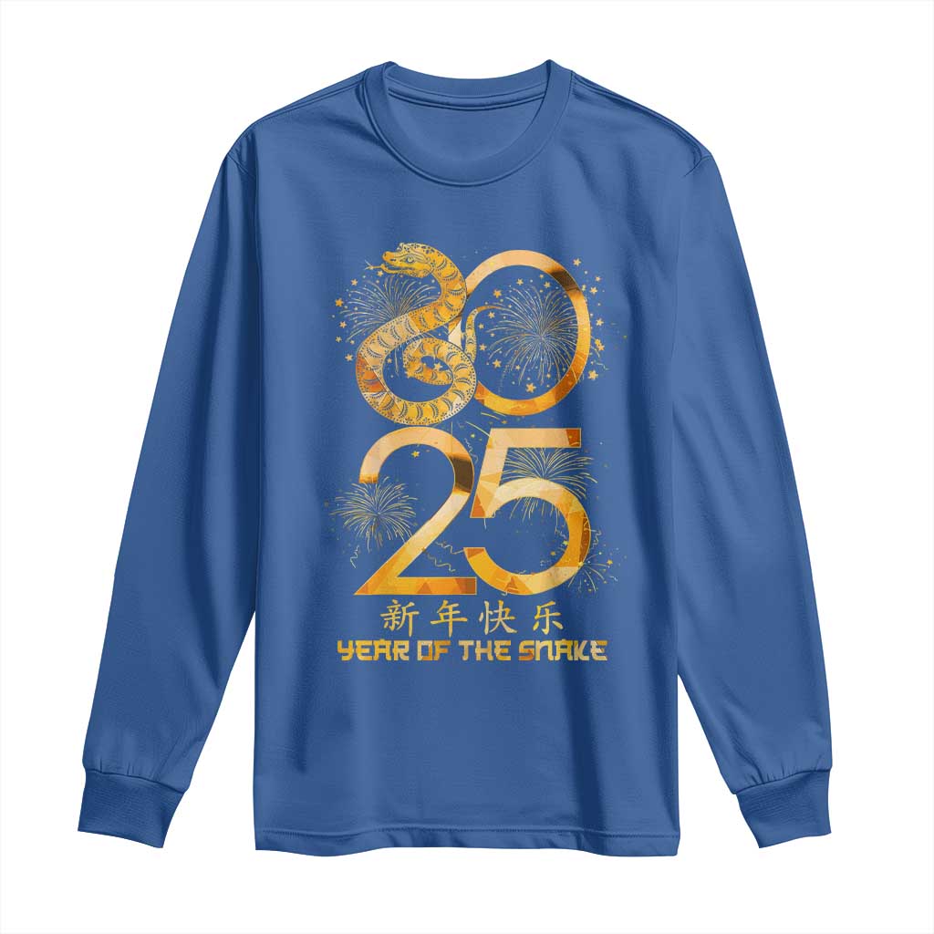 Lunar New Year 2025 Long Sleeve Shirt Chinese Year Of The Snake