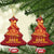Year Of The Snake 2025 Lunar New Year Christmas Ornament Zodiac Snake Charm Red Decor for Luck