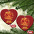 Year Of The Snake 2025 Lunar New Year Christmas Ornament Zodiac Snake Charm Red Decor for Luck