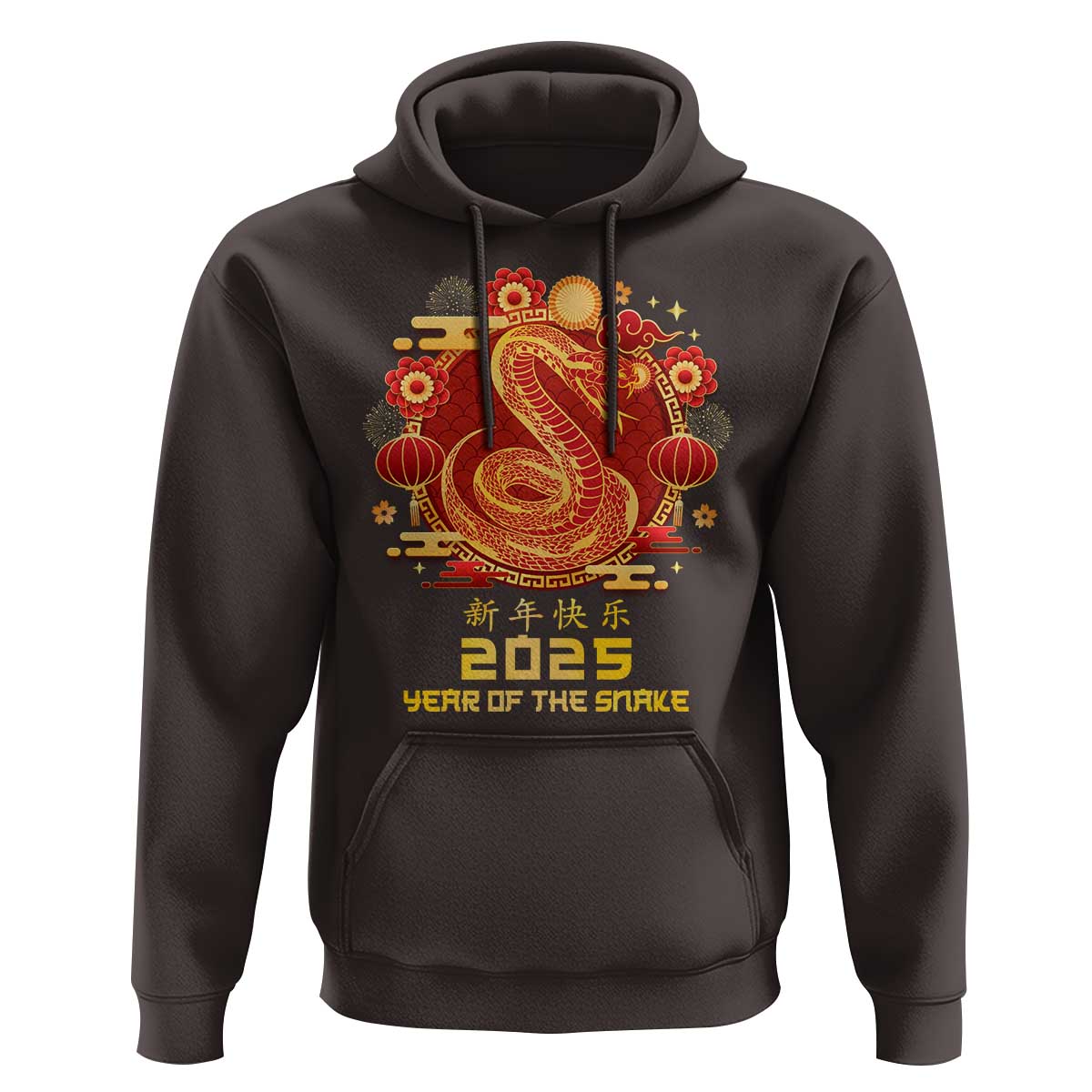 Year Of The Snake 2025 Lunar New Year Hoodie