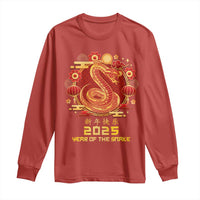 Year Of The Snake 2025 Lunar New Year Long Sleeve Shirt