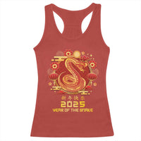 Year Of The Snake 2025 Lunar New Year Racerback Tank Top