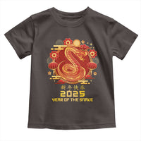 Year Of The Snake 2025 Lunar New Year Toddler T Shirt