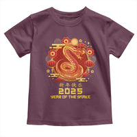 Year Of The Snake 2025 Lunar New Year Toddler T Shirt