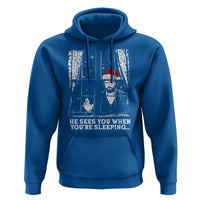 Stranger Christmas Hoodie Funny Murray He Sees You Vintage - Wonder Print Shop