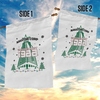Vintage Nakatomi Plaza 1988 Christmas Party Garden Flag - Wonder Print Shop