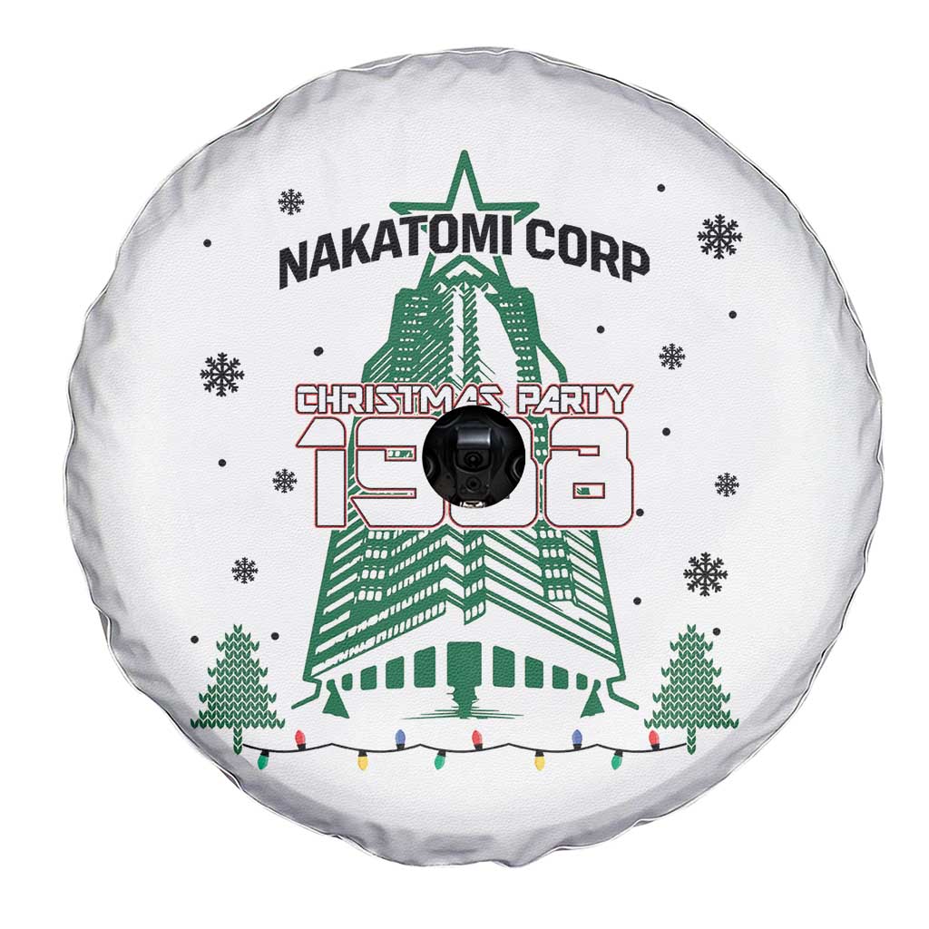 Vintage Nakatomi Plaza 1988 Christmas Party Spare Tire Cover - Wonder Print Shop
