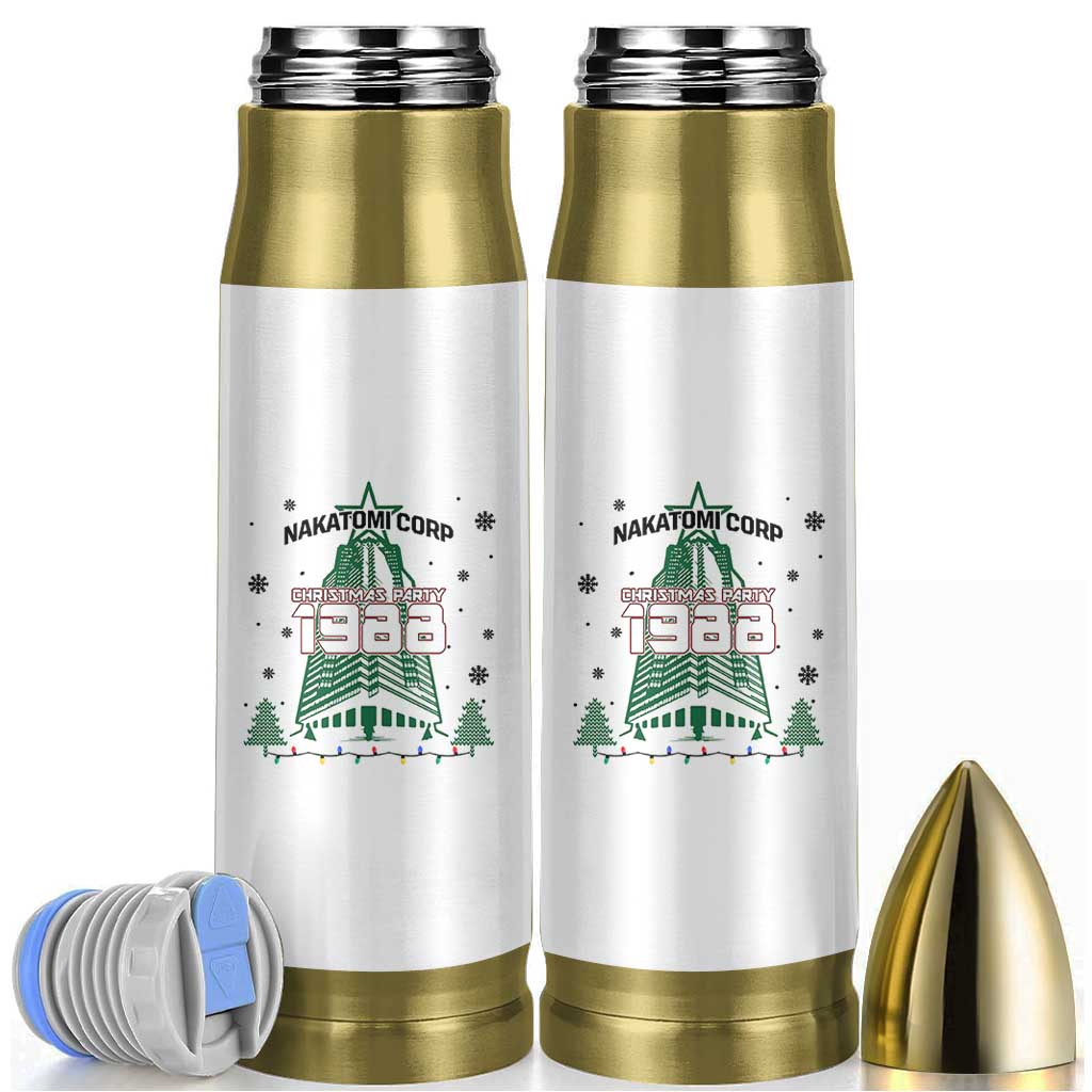 Vintage Nakatomi Plaza 1988 Christmas Party Bullet Tumbler - Wonder Print Shop