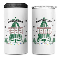 Vintage Nakatomi Plaza 1988 Christmas Party 4 in 1 Can Cooler Tumbler - Wonder Print Shop