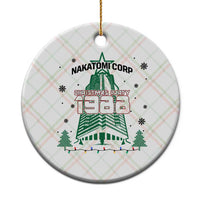 Vintage Nakatomi Plaza 1988 Christmas Party Ceramic Ornament - Wonder Print Shop