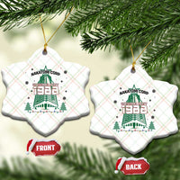 Vintage Nakatomi Plaza 1988 Christmas Party Ceramic Ornament - Wonder Print Shop