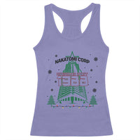 Vintage Nakatomi Plaza 1988 Christmas Party Racerback Tank Top - Wonder Print Shop