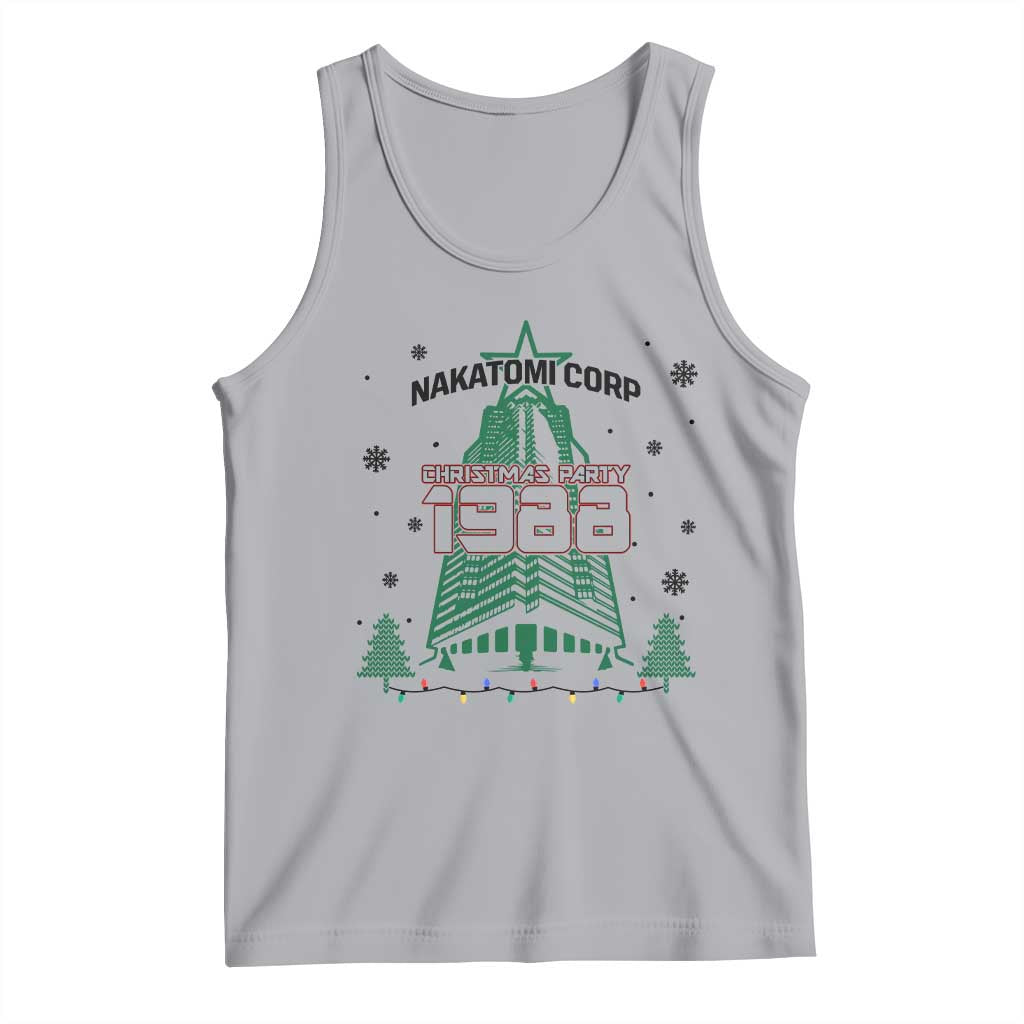 Vintage Nakatomi Plaza 1988 Christmas Party Tank Top - Wonder Print Shop