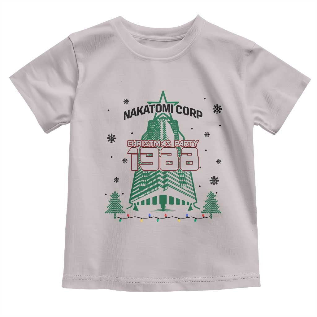 Vintage Nakatomi Plaza 1988 Christmas Party Toddler T Shirt - Wonder Print Shop