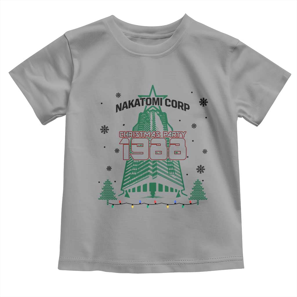 Vintage Nakatomi Plaza 1988 Christmas Party Toddler T Shirt - Wonder Print Shop