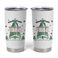 Vintage Nakatomi Plaza 1988 Christmas Party Tumbler Cup - Wonder Print Shop