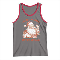 Retro Funny Santa Tank Top I Don't Believe In You Either 90s Christmas - Wonder Print Shop