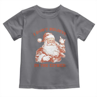 Retro Funny Santa Toddler T Shirt I Don't Believe In You Either 90s Christmas - Wonder Print Shop