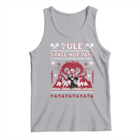 Christmas Yule Shall Not Pass Tank Top Fantasy Movie Ugly Xmas - Wonder Print Shop