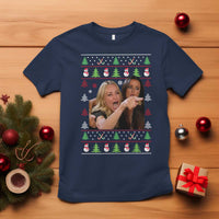 Woman Yelling At A Cat Ugly Christmas T Shirt Funny Meme Matching Couple Christmas Pajama - Wonder Print Shop