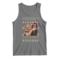 Woman Yelling At A Cat Ugly Christmas Tank Top Funny Meme Matching Couple Christmas Pajama - Wonder Print Shop