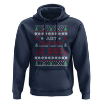 Just Feliz Navi Because I Dont Have A Dad Ugly Christmas Hoodie - Wonder Print Shop
