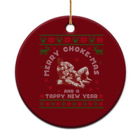 Funny Jiu Jitsu Christmas Ceramic Ornament Holiday Martial Arts BJJ Lover Ugly Xmas - Wonder Print Shop