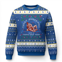 Funny Jiu Jitsu Christmas Hanukkah Ugly Sweater Holiday Martial Arts BJJ Lover Ugly Xmas - Wonder Print Shop