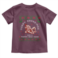 Funny Jiu Jitsu Christmas Toddler T Shirt Holiday Martial Arts BJJ Lover Ugly Xmas - Wonder Print Shop