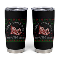 Funny Jiu Jitsu Christmas Tumbler Cup Holiday Martial Arts BJJ Lover Ugly Xmas - Wonder Print Shop