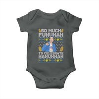Funny Ugly Hanukkah Baby Onesie So Much Funukah To Celebrate Hanukkah Sandler - Wonder Print Shop