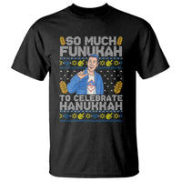 Funny Ugly Hanukkah T Shirt So Much Funukah To Celebrate Hanukkah Sandler - Wonder Print Shop