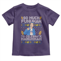 Funny Ugly Hanukkah Toddler T Shirt So Much Funukah To Celebrate Hanukkah Sandler - Wonder Print Shop