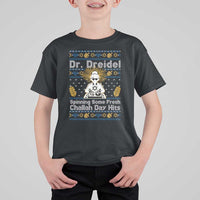 Funny Ugly Hanukkah T Shirt For Kid Mr Dreidel Dj Chanukkah Jewish - Wonder Print Shop